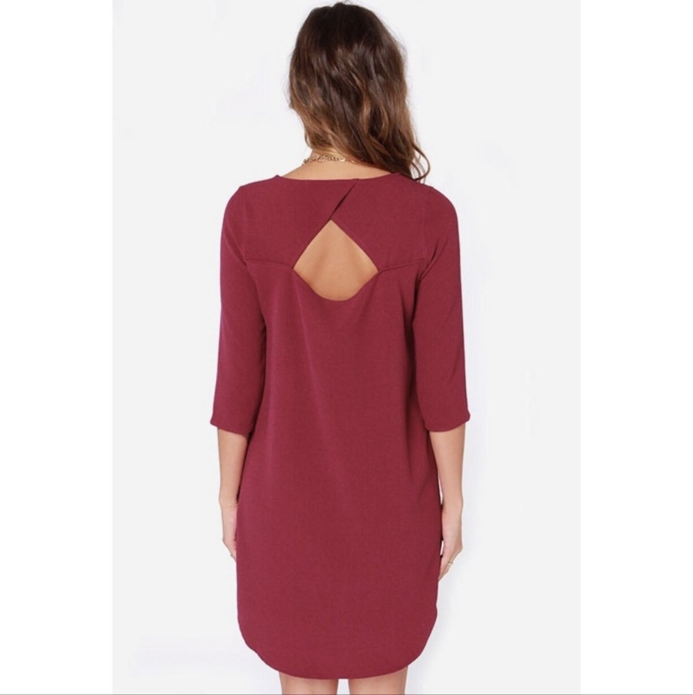 Jack Red Wine Women's Dress Size XS